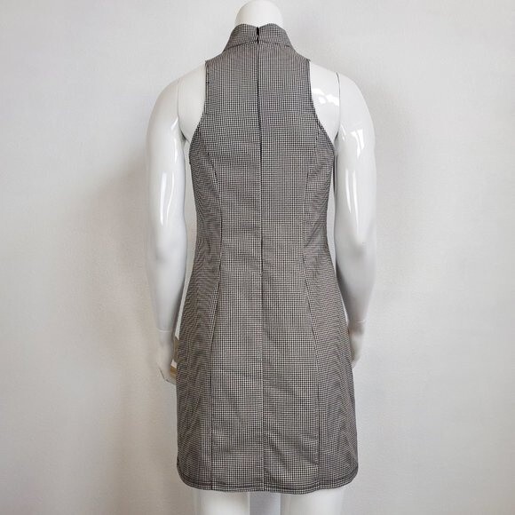 Urban Outfitters Black Gingham Mini Dress - Picture 6 of 11